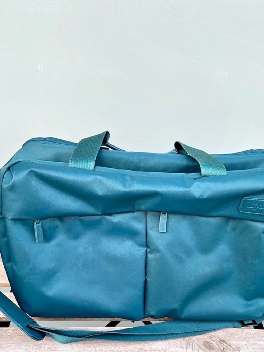Lipault City Plume 24H Bag Blue Travel Bag